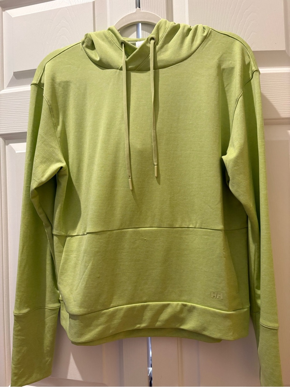 Helly Hansen Women’s Crewneck Hoodie Sweater in Lime Green Made for Disney